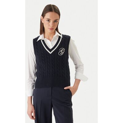 Gant Sweter 4805441 Granatowy Regular Fit M Granatowy Damskie Gant Sweter 4805441 Granatowy Regular Fit M Granatowy Damskie