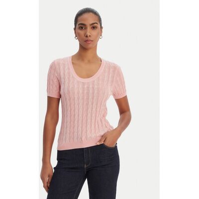 Fracomina Sweter FR26ST7031K547R9 Koralowy Regular Fit L Koralowy Damskie Fracomina Sweter FR26ST7031K547R9 Koralowy Regular Fit L Koralowy Damskie