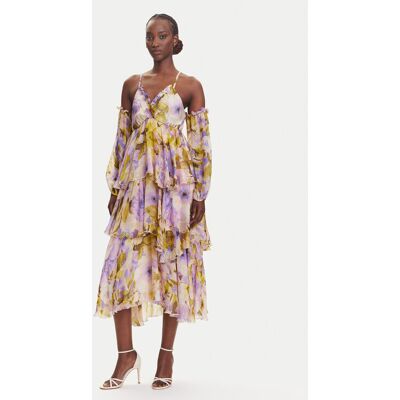Dixie Sukienka koktajlowa A207W016A Kolorowy Regular Fit S Kolorowy Damskie Dixie Sukienka koktajlowa A207W016A Kolorowy Regular Fit S Kolorowy Damskie
