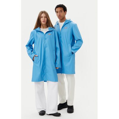 Hunter Kurtka przeciwdeszczowa Andrea Unisex HARU0002246 Niebieski Regular Fit S Niebieski Unisex Hunter Kurtka przeciwdeszczowa Andrea Unisex HARU0002246 Niebieski Regular Fit S Niebieski Unisex