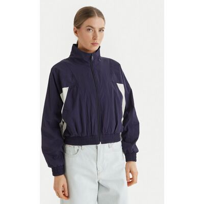 Calvin Klein Jeans Kurtka bomber LV047F506G Granatowy Regular Fit S Granatowy Damskie Calvin Klein Jeans Kurtka bomber LV047F506G Granatowy Regular Fit S Granatowy Damskie