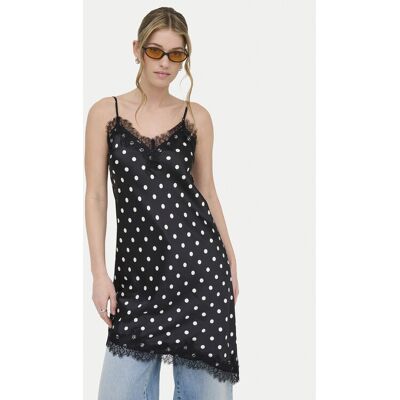 ONLY Sukienka codzienna Bella 15380521 Czarny Regular Fit L Czarny Damskie ONLY Sukienka codzienna Bella 15380521 Czarny Regular Fit L Czarny Damskie
