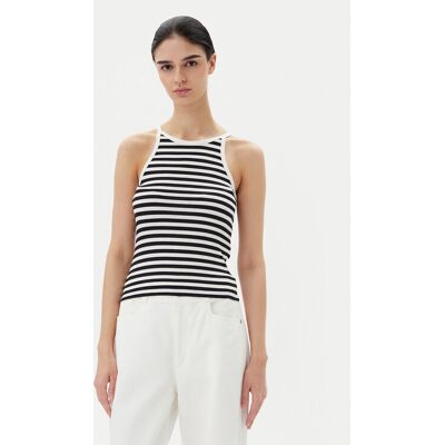 Pieces Top Jane 17155477 Czarny Slim Fit XS Czarny Damskie Pieces Top Jane 17155477 Czarny Slim Fit XS Czarny Damskie