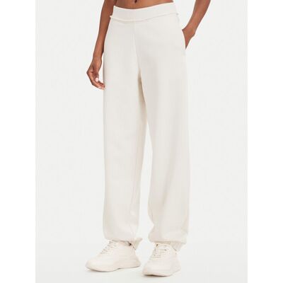 HUGO Spodnie dresowe Nuembrie_B 50563984 Kremowy Relaxed Fit S Kremowy Damskie HUGO Spodnie dresowe Nuembrie_B 50563984 Kremowy Relaxed Fit S Kremowy Damskie