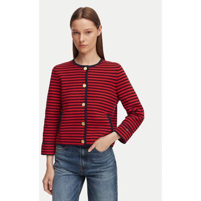 Tommy Hilfiger Kardigan WW0WW50088 Granatowy Regular Fit S Granatowy Damskie Tommy Hilfiger Kardigan WW0WW50088 Granatowy Regular Fit S Granatowy Damskie