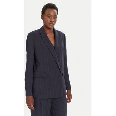 Boss Marynarka Janka-DB2 50548492 Granatowy Relaxed Fit 42 Granatowy Damskie Boss Marynarka Janka-DB2 50548492 Granatowy Relaxed Fit 42 Granatowy Damskie
