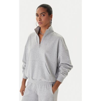 Juicy Couture Bluza Castella JCWAS225319 Szary Oversize XXS Szary Damskie Juicy Couture Bluza Castella JCWAS225319 Szary Oversize XXS Szary Damskie