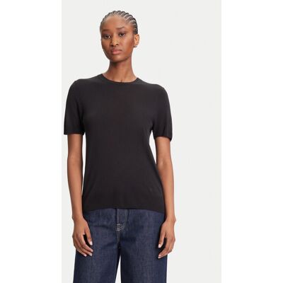 Calvin Klein Sweter LV044A307G Czarny Regular Fit XXS Czarny Damskie Calvin Klein Sweter LV044A307G Czarny Regular Fit XXS Czarny Damskie