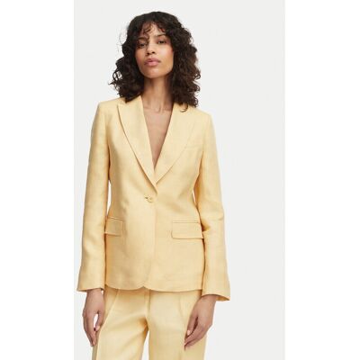 Weekend Max Mara Marynarka Nalut 2615041072 Żółty Regular Fit 42 Żółty Damskie Weekend Max Mara Marynarka Nalut 2615041072 Żółty Regular Fit 42 Żółty Damskie