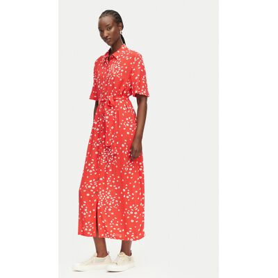 Roxy Sukienka koszulowa Island Escape ERJWD03865 Czerwony Regular Fit XS Czerwony Damskie Roxy Sukienka koszulowa Island Escape ERJWD03865 Czerwony Regular Fit XS Czerwony Damskie