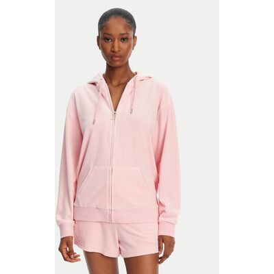 Juicy Couture Bluza Halan JCWAS24342 Różowy Oversize XXS Różowy Damskie Juicy Couture Bluza Halan JCWAS24342 Różowy Oversize XXS Różowy Damskie