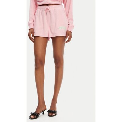 Juicy Couture Szorty sportowe Perkin JCWHS125322 Różowy Relaxed Fit XL Różowy Damskie Juicy Couture Szorty sportowe Perkin JCWHS125322 Różowy Relaxed Fit XL Różowy Damskie