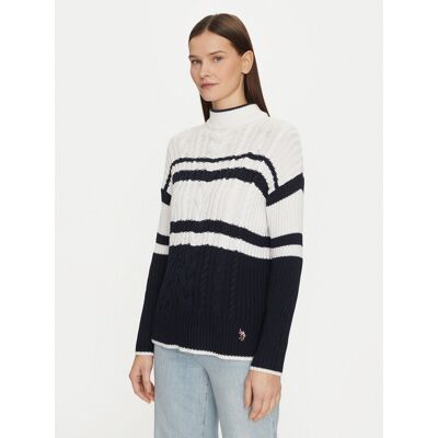 U.S. Polo Assn. Sweter WUP1099 Granatowy Relaxed Fit S Granatowy Damskie U.S. Polo Assn. Sweter WUP1099 Granatowy Relaxed Fit S Granatowy Damskie