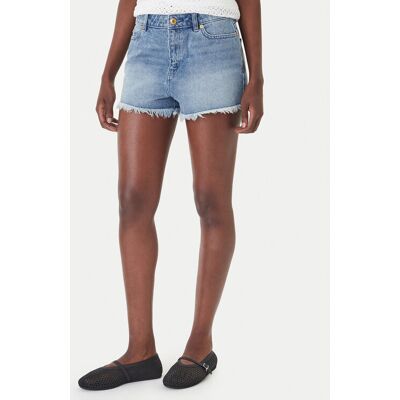 MICHAEL Michael Kors Szorty jeansowe MS6900MLAA Niebieski Regular Fit 8 Niebieski Damskie MICHAEL Michael Kors Szorty jeansowe MS6900MLAA Niebieski Regular Fit 8 Niebieski Damskie