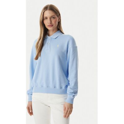 Polo Ralph Lauren Bluza 211965097500 Niebieski jasny Relaxed Fit XS Niebieski jasny Damskie Polo Ralph Lauren Bluza 211965097500 Niebieski jasny Relaxed Fit XS Niebieski jasny Damskie
