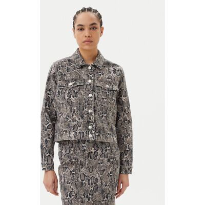JOOP! Kurtka jeansowa 10019074 30044956 Brązowy Regular Fit 38 Brązowy Damskie JOOP! Kurtka jeansowa 10019074 30044956 Brązowy Regular Fit 38 Brązowy Damskie