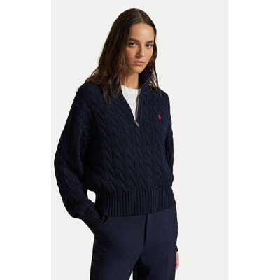 Polo Ralph Lauren Sweter 211963467002 Granatowy Relaxed Fit XXL Granatowy Damskie Polo Ralph Lauren Sweter 211963467002 Granatowy Relaxed Fit XXL Granatowy Damskie