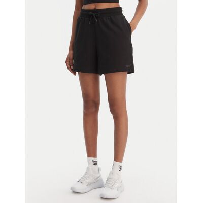 Reebok Szorty sportowe Jacqueline RK25500CCW Czarny Regular Fit XS Czarny Damskie Reebok Szorty sportowe Jacqueline RK25500CCW Czarny Regular Fit XS Czarny Damskie