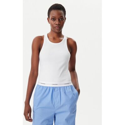 Calvin Klein Underwear Top LV00QS7492 Biały Slim Fit L Biały Damskie Calvin Klein Underwear Top LV00QS7492 Biały Slim Fit L Biały Damskie