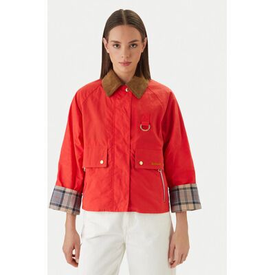Barbour Kurtka przejściowa Mackworth LCA0398RE51 Czerwony Regular Fit 14 Czerwony Damskie Barbour Kurtka przejściowa Mackworth LCA0398RE51 Czerwony Regular Fit 14 Czerwony Damskie