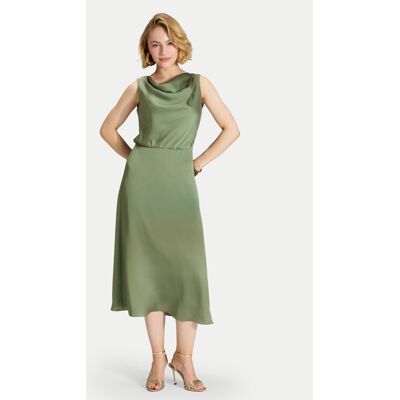 Swing Sukienka koktajlowa 5AK04900 Zielony Regular Fit 36 Zielony Damskie Swing Sukienka koktajlowa 5AK04900 Zielony Regular Fit 36 Zielony Damskie
