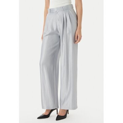 Eleh Spodnie materiałowe SS260403 Błękitny Relaxed Fit 42 Niebieski jasny Damskie Eleh Spodnie materiałowe SS260403 Błękitny Relaxed Fit 42 Niebieski jasny Damskie