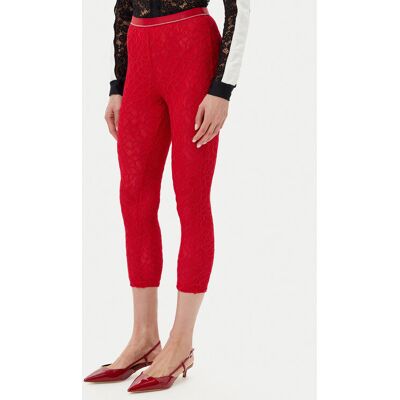 PINKO Spodnie materiałowe 105226 A2M5 Czerwony Slim Fit S Czerwony Damskie PINKO Spodnie materiałowe 105226 A2M5 Czerwony Slim Fit S Czerwony Damskie