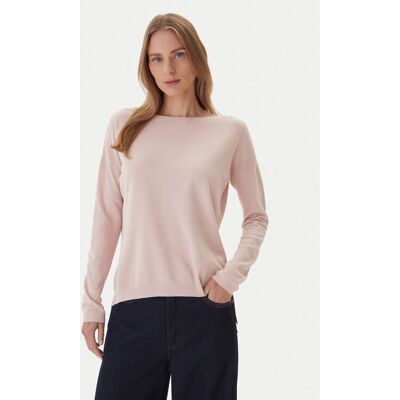 Kontatto Sweter 3M0800C Różowy Regular Fit NOSIZE Różowy Damskie Kontatto Sweter 3M0800C Różowy Regular Fit NOSIZE Różowy Damskie