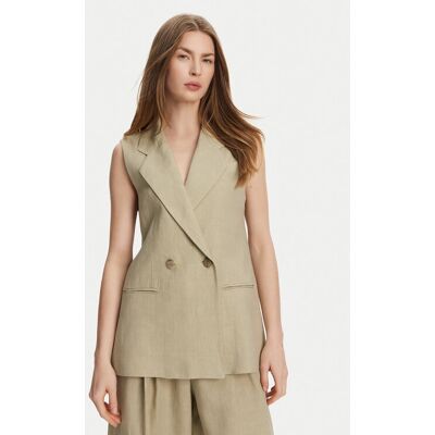 Marella Kamizelka Dramma 2513281012200 Khaki Regular Fit 42 Khaki Damskie Marella Kamizelka Dramma 2513281012200 Khaki Regular Fit 42 Khaki Damskie