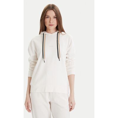 Boss Bluza CP Stripe 50524760 Écru Regular Fit XL Kremowy Damskie Boss Bluza CP Stripe 50524760 Écru Regular Fit XL Kremowy Damskie