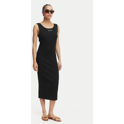 Liu Jo Beachwear Sukienka codzienna VA6129 J4822 Czarny Regular Fit XS Czarny Damskie Liu Jo Beachwear Sukienka codzienna VA6129 J4822 Czarny Regular Fit XS Czarny Damskie
