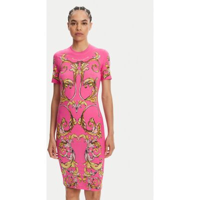 Versace Jeans Couture Sukienka codzienna 78HAO9P9 Różowy Slim Fit XS Różowy Damskie Versace Jeans Couture Sukienka codzienna 78HAO9P9 Różowy Slim Fit XS Różowy Damskie