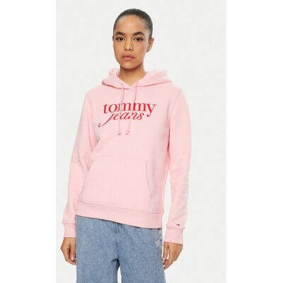 Tommy Jeans Bluza DW0DW20170 Różowy Regular Fit M Różowy Damskie Tommy Jeans Bluza DW0DW20170 Różowy Regular Fit M Różowy Damskie