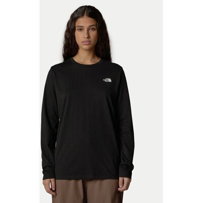 The North Face Bluzka Simple Dome NF0A87QP Czarny Relaxed Fit XS Czarny Damskie The North Face Bluzka Simple Dome NF0A87QP Czarny Relaxed Fit XS Czarny Damskie