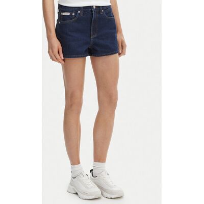 Calvin Klein Jeans Szorty jeansowe LV047F768G Granatowy Slim Fit 32 Granatowy Damskie Calvin Klein Jeans Szorty jeansowe LV047F768G Granatowy Slim Fit 32 Granatowy Damskie