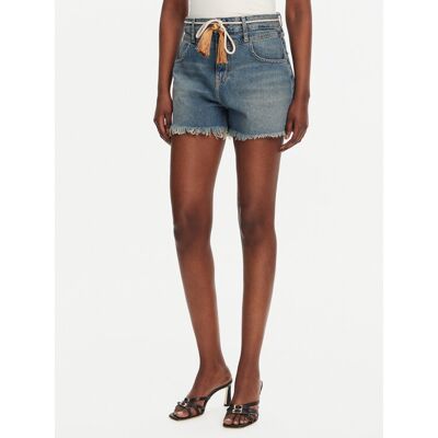 Liu Jo Szorty jeansowe UA5152 D0244 Niebieski Regular Fit 29 Niebieski Damskie Liu Jo Szorty jeansowe UA5152 D0244 Niebieski Regular Fit 29 Niebieski Damskie