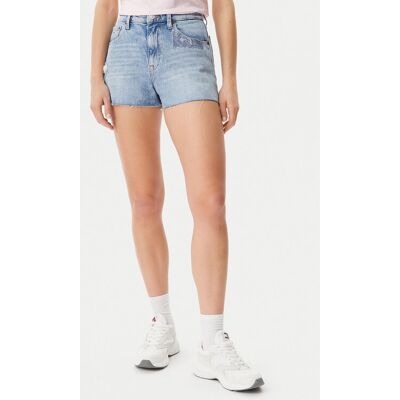 Tommy Jeans Szorty jeansowe DW0DW20087 Niebieski Slim Fit 28 Niebieski Damskie Tommy Jeans Szorty jeansowe DW0DW20087 Niebieski Slim Fit 28 Niebieski Damskie