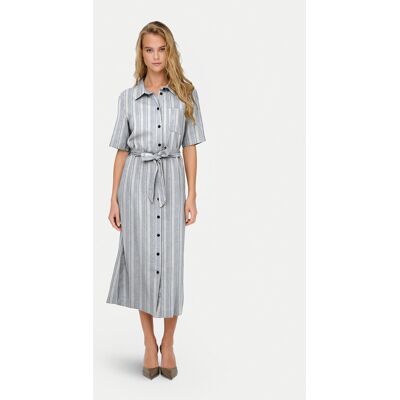 ONLY Sukienka koszulowa Caro 15338884 Niebieski Regular Fit M Niebieski Damskie ONLY Sukienka koszulowa Caro 15338884 Niebieski Regular Fit M Niebieski Damskie