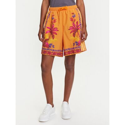 Adidas Szorty sportowe FARM JD6289 Pomarańczowy Loose Fit XS Pomarańczowy Damskie Adidas Szorty sportowe FARM JD6289 Pomarańczowy Loose Fit XS Pomarańczowy Damskie