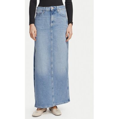 Tommy Jeans Spódnica jeansowa Claire DW0DW22711 Niebieski jasny Regular Fit XL Niebieski jasny Damskie Tommy Jeans Spódnica jeansowa Claire DW0DW22711 Niebieski jasny Regular Fit XL Niebieski jasny Damskie