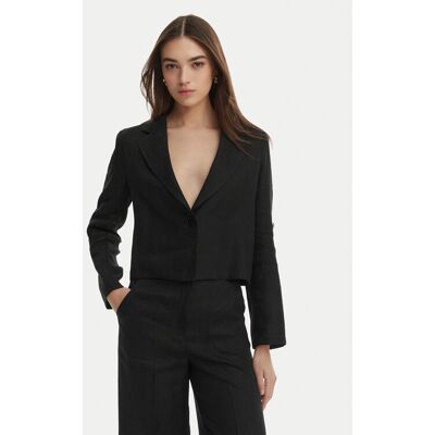 Marella Marynarka Papiro 2615041042 Czarny Regular Fit 42 Czarny Damskie Marella Marynarka Papiro 2615041042 Czarny Regular Fit 42 Czarny Damskie