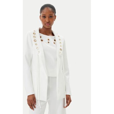 Artigli Marynarka ACGI000745 Biały Regular Fit 42 Biały Damskie Artigli Marynarka ACGI000745 Biały Regular Fit 42 Biały Damskie