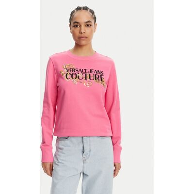 Versace Jeans Couture Bluza 78HAIC06 Różowy Regular Fit XS Różowy Damskie Versace Jeans Couture Bluza 78HAIC06 Różowy Regular Fit XS Różowy Damskie