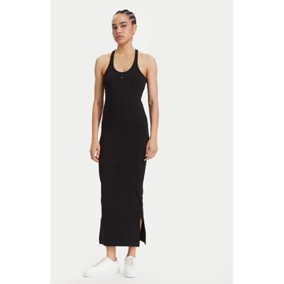Tommy Jeans Sukienka letnia Racerback DW0DW22329 Czarny Slim Fit S Czarny Damskie Tommy Jeans Sukienka letnia Racerback DW0DW22329 Czarny Slim Fit S Czarny Damskie