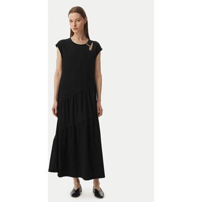 Liu Jo Sport Sukienka codzienna TA6237 J3855 Czarny Relaxed Fit S Czarny Damskie Liu Jo Sport Sukienka codzienna TA6237 J3855 Czarny Relaxed Fit S Czarny Damskie