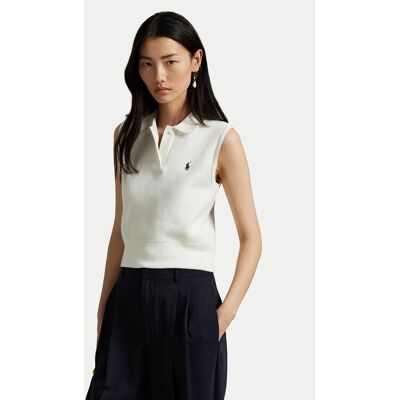 Polo Ralph Lauren Sweter 211970666001 Biały Regular Fit XL Biały Damskie Polo Ralph Lauren Sweter 211970666001 Biały Regular Fit XL Biały Damskie