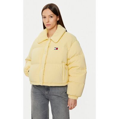 Tommy Jeans Kurtka puchowa DW0DW20390 Beżowy Regular Fit M Beżowy Damskie Tommy Jeans Kurtka puchowa DW0DW20390 Beżowy Regular Fit M Beżowy Damskie