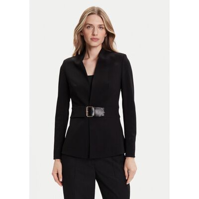 Rinascimento Marynarka CFC0126214003 Czarny Slim Fit XS Czarny Damskie Rinascimento Marynarka CFC0126214003 Czarny Slim Fit XS Czarny Damskie