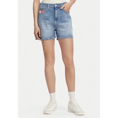 Tommy Jeans Szorty jeansowe Colour-Blocked Coin DW0DW22692 Niebieski jasny Regular Fit 24 Niebieski jasny Damskie Tommy Jeans Szorty jeansowe Colour-Blocked Coin DW0DW22692 Niebieski jasny Regular Fit 24 Niebieski jasny Damskie
