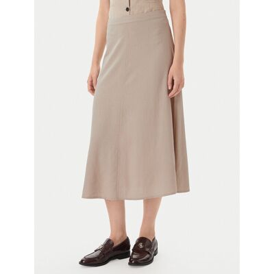 ONLY Spódnica midi Goa 15363690 Beżowy Regular Fit XL Beżowy Damskie ONLY Spódnica midi Goa 15363690 Beżowy Regular Fit XL Beżowy Damskie